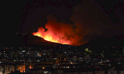 Ankara Mamak'ta çıkan yangına müdahale ediliyor