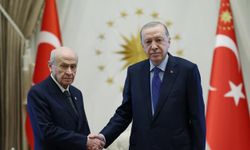 Erdoğan ve Bahçeli görüşmesi başladı