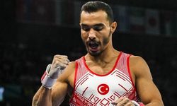 Milli jimnastikçi Ferhat Arıcan'dan altın madalya