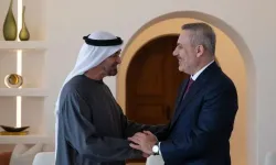 Hakan Fidan, BAE Devlet Başkanı Al Nahyan ile görüştü