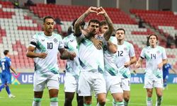 İsrail - İrlanda maçında futbolculardan protesto