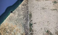 Gazze’deki yıkım uydu görüntülerinde: Hiroşima’nın 16 katı patlayıcı atıldı