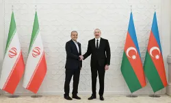 Aliyev ile Pezeşkiyan Türkmenistan'da bir araya geldi