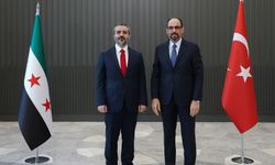 Kalın, Suriye Dışişleri Bakanı Şeybani ile görüştü