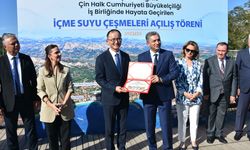 Antalya'da Çin Büyükelçiliğinin desteğiyle 20 içme suyu istasyonu açıldı