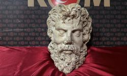 2 bin yıllık Zeus heykel başı ele geçirildi