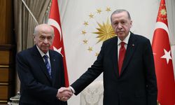 Erdoğan-Bahçeli görüşmesi başladı