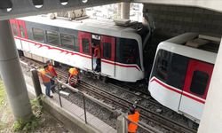 İzmir'de metro raydan çıktı! Yaralılar var