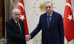 Cumhurbaşkanı Erdoğan, MHP Genel Başkanı Bahçeli'yi kabul etti