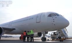 C919 yolcu uçağı ilk kez Bahar Bayramı trafiğinde hizmet veriyor