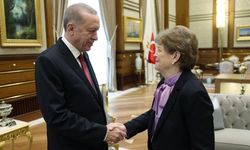 Erdoğan, Jeanne Shaheen'i kabul etti