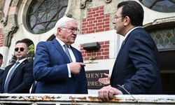 Almanya Cumhurbaşkanı Steinmeier'ın ilk görüşmesi İmamoğlu ile oldu