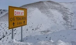 Doğu Karadeniz ve Doğu Anadolu için çığ uyarısı