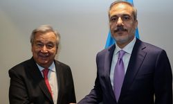 Bakan Fidan BM Genel Sekreteri Guterres ile görüştü