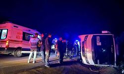 Muğla'da öğrencileri taşıyan otobüs şarampole devrildi: 25 yaralı