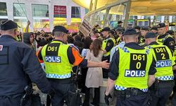 Eurovision'un düzenlendiği Malmö'de İsrail protestosu: 10 gözaltı