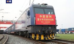Çin-Avrupa kargo treni seferlerinin sayısı 90 bini aştı
