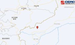 Xinjiang'da 5.2 büyüklüğünde deprem meydana geldi