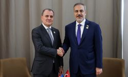 Fidan, Azerbaycanlı mevkidaşı ile bir araya geldi