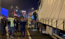 Anadolu Otoyolu'nda iki tır çarpıştı: 1 ölü
