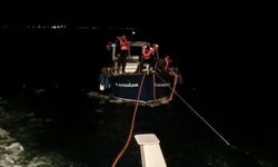 Çanakkale Boğazı'nda tekne arızası