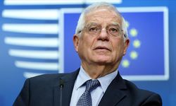 Borrell'e konuşması sırasında protesto