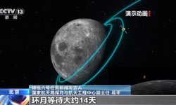 Chang'e-6 yükseltme aracı Ay'ın yörüngesinde