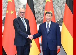 Xi Jinping, Almanya Başbakanı Merz’i kabul etti