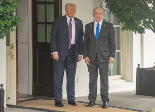 Trump ve Netanyahu, Washington’da bir araya geldi
