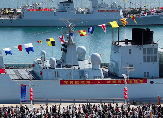 Çin donanması 77. yaşında: Kırktan fazla gemi ziyarete açıldı
