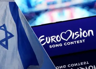 Eurovision finali öncesi Viyana’da İsrail protestosu