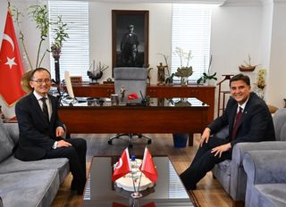 Jiang Xuebin Fethiye'de: İlk 6 ayda 10 binden fazla Çinli turist geldi