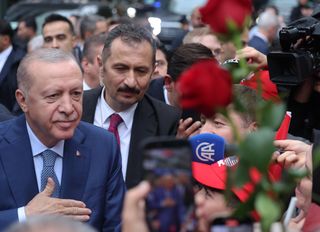Cumhurbaşkanı Erdoğan ABD’de: Türkevi’nde coşkulu karşılama