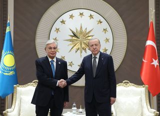 Kazakistan Cumhurbaşkanı Tokayev Ankara'da!