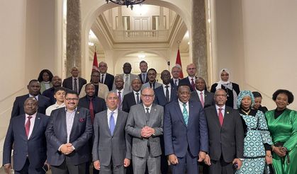 Türkiye'nin Kahire Büyükelçiliğinden diplomatik temsilciler nezdinde Türkiye-Afrika ortaklığı toplantısı