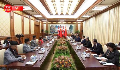 Xi Jinping, Nepal Başbakanı ile bir araya geldi