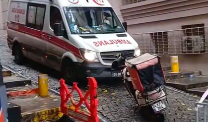 İstanbul - Beyoğlu’nda Masonlar Büyük Locası Derneği'nde yangın