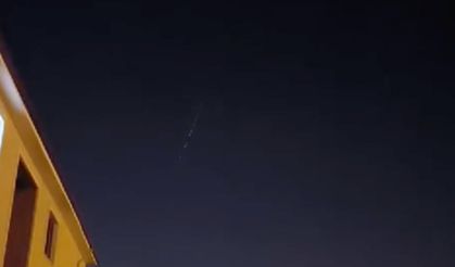 Erzincan semalarında ilginç görüntü