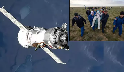 Rus insanlı uzay aracı Soyuz MS-26 Dünya’ya geri döndü