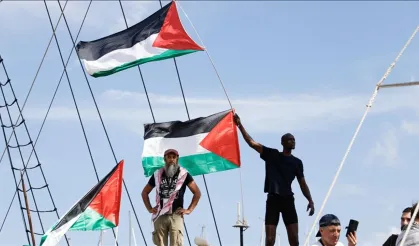 Filistin: Sumud Filosu'na müdahale savaş suçudur