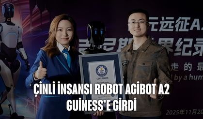 Çinli insansı robot Agibot A2 Guiness’e girdi