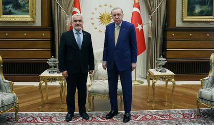 Cumhurbaşkanı Erdoğan, Zekeriya Yapıcıoğlu’nu kabul etti