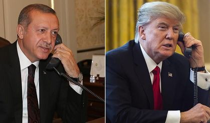 Erdoğan ile Trump telefonda görüştü