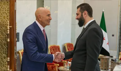 ABD Suriye Özel Temsilcisi Tom Barrack, Şara ile görüştü