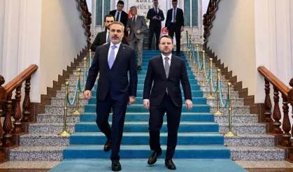 Hakan Fidan’dan Adalet Bakanı Akın Gürlek’e ziyaret