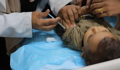 Gazze’de çocuklar için aşılama seferberliği başlıyor