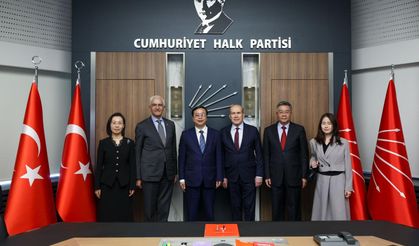 Çin Komünist Partisi heyetinden CHP’ye ziyaret