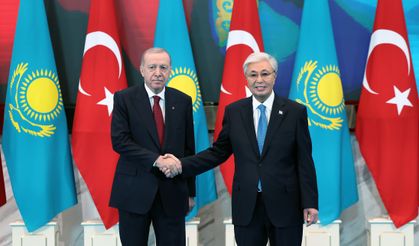 Cumhurbaşkanı Erdoğan Kazakistan'da!