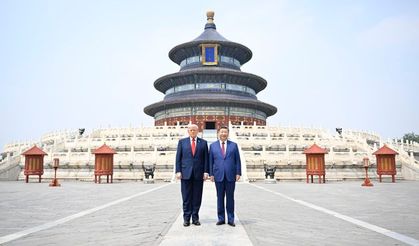 Xi ve Trump, tarihi Cennet Tapınağı’nı ziyaret etti