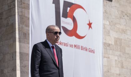 Cumhurbaşkanı Erdoğan'dan 15 Temmuz mesajı